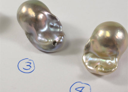 Single Piece Baroque Pendant AAA Limited Edition High Luster High Quality Natural Pink Jumbo Baroque Genuine Freshwater Pearls #254