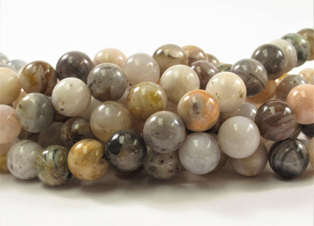 8 mm Smooth Round Pink Zebra Jasper Semi Precious Stone Beads Natural Gemstone Beads, Round Smooth Natural Pink Zebra Jasper Bead #391