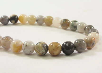 8 mm Smooth Round Pink Zebra Jasper Semi Precious Stone Beads Natural Gemstone Beads, Round Smooth Natural Pink Zebra Jasper Bead #391