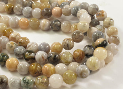 8 mm Smooth Round Pink Zebra Jasper Semi Precious Stone Beads Natural Gemstone Beads, Round Smooth Natural Pink Zebra Jasper Bead(391-PZJ08)