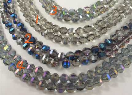 10 mm Faceted Diamond Crystal Beads, Glass Diamond Beads,Chinese Faceted Crystal Diamond Beads, Diamond Crystals, Faceted Beads (680-CSYL10)