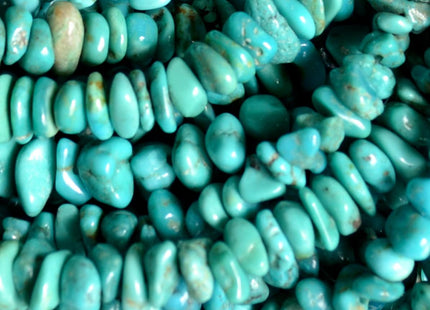 3-5x6-8 mm Natural Blue Green Turquoise Gemstone Beads Good Quality Small Genuine Turquoise Chips #2075