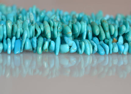2-5x8-10 mm All Natural Bright Blue Green Turquoise Gemstone Beads Good Quality Small Chips Genuine Natural Turquoise Beads #3006