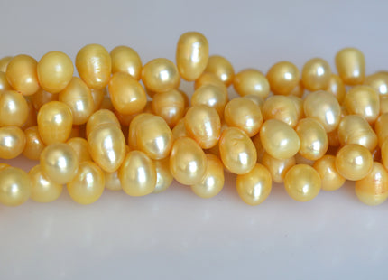 9x10-11mm Top Drilled Oval/Drop Shape Freshwater Pearl Beads Multi Colors Dancing Genuine Cultured Freshwater Pearls #751