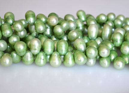 9x10-14mm Top Drilled Oval/Drop Shape Freshwater Pearl Beads Multi Colors Dancing Genuine Cultured Freshwater Pearls #752