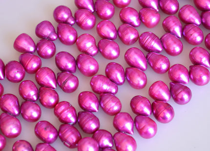 9x10-14mm Top Drilled Oval/Drop Shape Freshwater Pearl Beads Multi Colors Dancing Genuine Cultured Freshwater Pearls #752