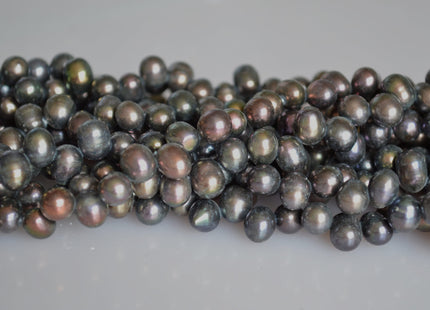 8x6-7mm Drop Shape Top Drilled Freshwater Pearl Beads Dancing Genuine Cultured Freshwater Pearls #758