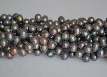 8x6-7mm Drop Shape Top Drilled Freshwater Pearl Beads Dancing Genuine Cultured Freshwater Pearls #758