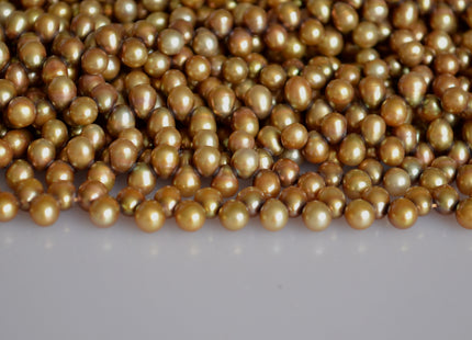 6x4-5mm to 7x5-6mm Top Drilled Oval/Drop Shape Freshwater Pearl Beads Multi Colors Dancing Genuine Cultured Freshwater Pearls #759