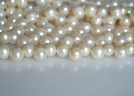 8-9mm Top Drilled Oval/Drop Shape Freshwater Pearl Beads Natural White&Pink Color Dancing Genuine Cultured Freshwater Pearls #749