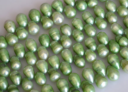 9x10-14mm Top Drilled Oval/Drop Shape Freshwater Pearl Beads Multi Colors Dancing Genuine Cultured Freshwater Pearls #752