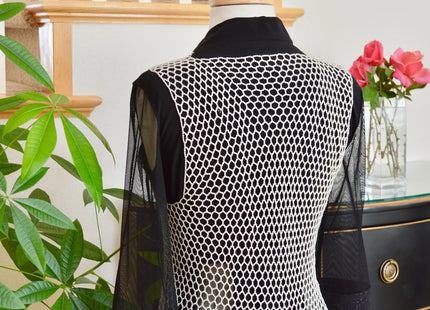 Hand Made Freshwater Pearl Vest Creamy White Rice Shape Pearl Vest Handicraft Pearl Vest #807