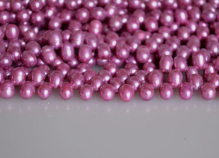 6x4-5mm to 7x5-6mm Top Drilled Oval/Drop Shape Freshwater Pearl Beads Multi Colors Dancing Genuine Cultured Freshwater Pearls #759