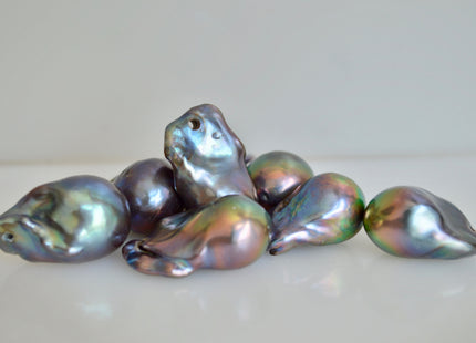 AAA Jumbo Baroque Freshwater Pearl Peacock Pendant Irregular Baroque Pendant Drop Peacock Baroque Single Pearl Pendant #463