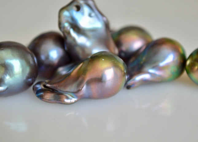 AAA Jumbo Baroque Freshwater Pearl Peacock Pendant Irregular Baroque Pendant Drop Peacock Baroque Single Pearl Pendant #463