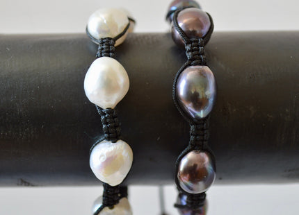 Adjustable Pearl Bracelet 7.5 to 10 inches Freshwater Pearl Bracelet #806