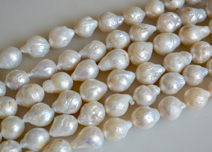 10-13x15-18mm Natural Baroque Pearl Beads Genuine Freshwater Baroque Pearls Irregular Cultured Pearl Beads #130