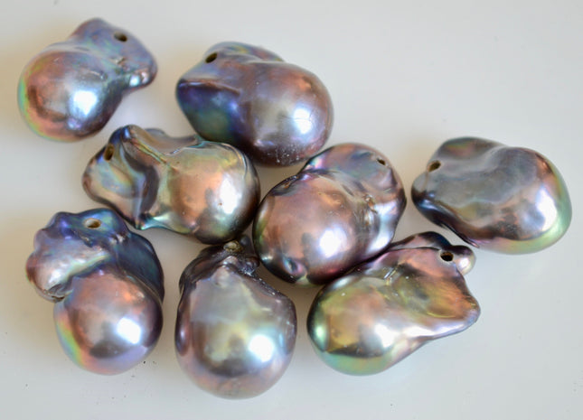 AAA Jumbo Baroque Freshwater Pearl Peacock Pendant Irregular Baroque Pendant Drop Peacock Baroque Single Pearl Pendant #463