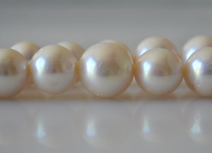 12-16 mm AA Jumbo Natural White Potato Freshwater Pearl Beads Genuine Natural Quality Pearls Lustrous White Freshwater Pearls #199