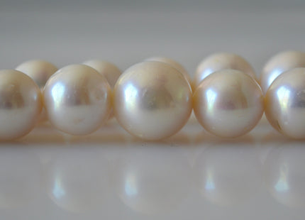 12-16 mm AA Jumbo Natural White Potato Freshwater Pearl Beads Genuine Natural Quality Pearls Lustrous White Freshwater Pearls #199