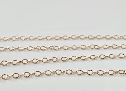 18 Inches 14K Genuine Gold Chain With Spring Clasp, Solid 14K Gold Chain Necklace, Fillgree 040 Chain #1020