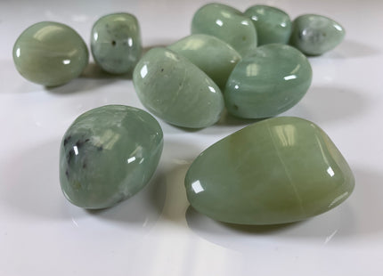 30x40 mm Natural Color Smooth Nugget Gemstone Yellow Jade OR New Jade Natural Color Chunky Gemstone large Hole 2.0 mm Beads #2210