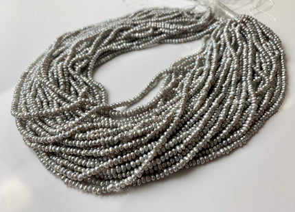 2 mm Gray Tiny Freshwater Pearl Potato Shape Genuine Freshwater Seed Gray Color Pearl Beads #1253