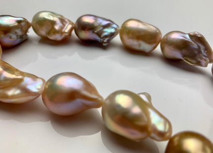 17 x 22-22 x 26 mm AAA Limited Edition High Luster Natural Jumbo Baroque Freshwater Pearls High Quality Genuine Natural Pearl #360