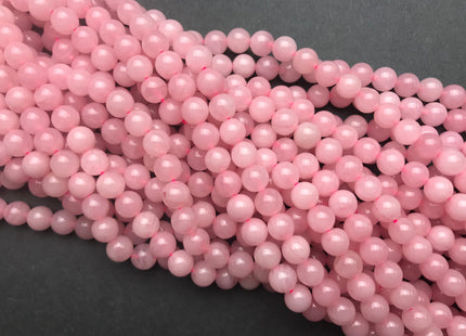 WHOLESALE AAA TOP Quality 8mm 12 mm Smooth Round Rose Quartz Beads October Birthstone Natural Rose Quartz Gemstone Beads #2205