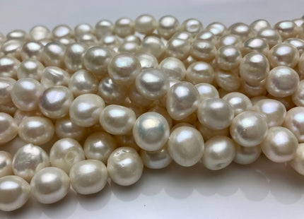 12 mm AAA Natural White Jumbo Nugget Freshwater Pearls Natural Large Nugget Pearl Beads White Nugget Freshwater Pearls #152