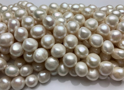 12 mm AAA Natural White Jumbo Nugget Freshwater Pearls Natural Large Nugget Pearl Beads White Nugget Freshwater Pearls #152