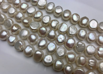 12 mm AAA Natural White Jumbo Nugget Freshwater Pearls Natural Large Nugget Pearl Beads White Nugget Freshwater Pearls #152