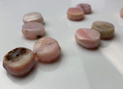 7-8x16 mm Faceted Rondelle Shape Natural Pink Opal Gemstone Genuine Quality Natural Color Pink Opal Gemstone #2260