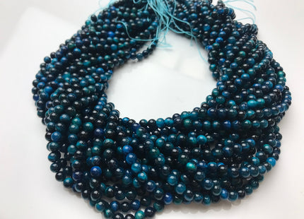 WHOLESALE 4mm 6mm 8mm 10mm AAA Smooth Round Blue Tiger Eye Gemstone Beads Top Quality Tiger Eye Loose Beads #2248