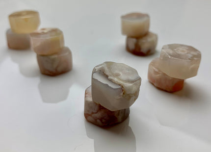 WHOLESALE 8x12 mm AAA Natural Cherry Blossom Gemstone Beads Faceted Rondelle Shape Limited Edition Sakura Gemstone #2246