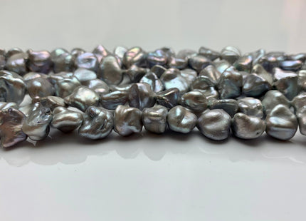 10-11 mm AA Gray Color Freshwater Keishi Nugget Pearls Genuine High Luster Keishi Freshwater Pearl Nugget Limited Edition #1352