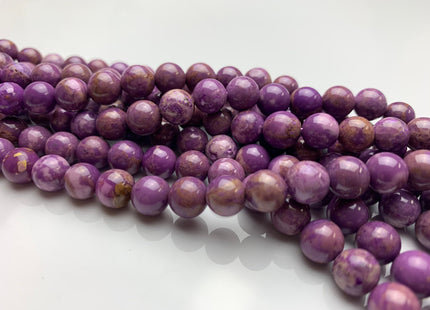 WHOLESALE 6mm 8mm 10mm AAA Natural Smooth Round Phosphosiderite Gemstone Beads Natural Color Genuine Phosphosiderite Beads #2268