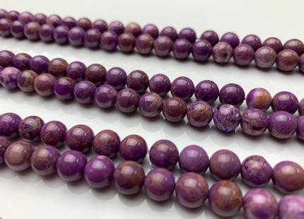 WHOLESALE 6mm 8mm 10mm AAA Natural Smooth Round Phosphosiderite Gemstone Beads Natural Color Genuine Phosphosiderite Beads #2268