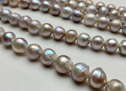11-13 mm AAA Natural Pale Lavender Pink Baroque Freshwater Pearl Beads Natural Pink Color Baroque Pearls #1078
