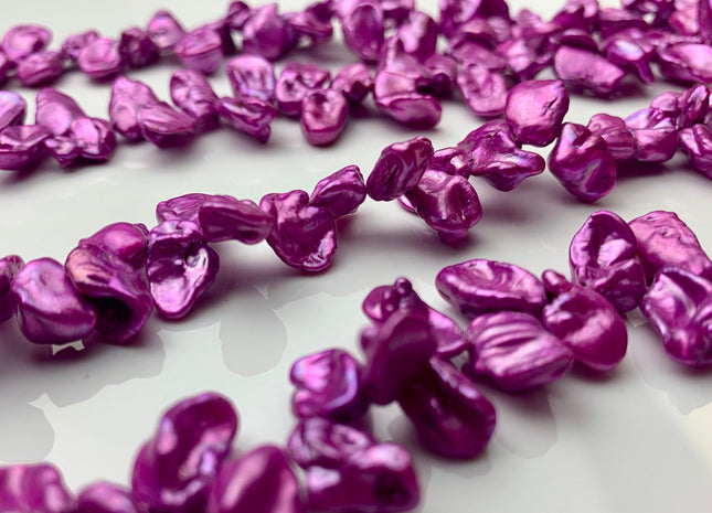 6x10-13 mm AA Top Drilled Purple Color Keishi Freshwater Pearl Beads Rare Purple Color Keishi Side Drilled Dancing Pearl Beads #1423