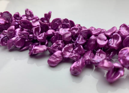 6x10-13 mm AA Top Drilled Purple Color Keishi Freshwater Pearl Beads Rare Purple Color Keishi Side Drilled Dancing Pearl Beads #1423