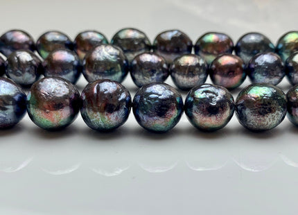 13-17 mm AAA Limited Jumbo Size Rainbow Peacock Color Baroque/Edison Freshwater Pearl Extra Shiny Genuine Baroque Freshwater Pearl #1462