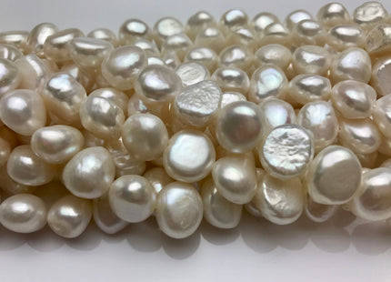12 mm AAA Natural White Jumbo Nugget Freshwater Pearls Natural Large Nugget Pearl Beads White Nugget Freshwater Pearls #152