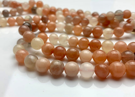 4mm 6mm 8mm 10mm AAA Natural Multi Color MoonStone Natural Multi White Pink Gray Color High Quality Smooth Round Gemstone Beads #2299