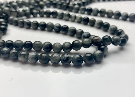 6mm 8mm AAA Smooth Round Eagle Eye Gemstones Natural Color Top Quality Round Eagle Eye Gemstone Loose Beads #2302