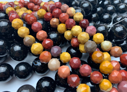 7-8 mm AAA Natural Faceted Star Cut Mookaite Gemstone Beads Genuine Faceted Mookaite Gemstone Loose Beads #2305