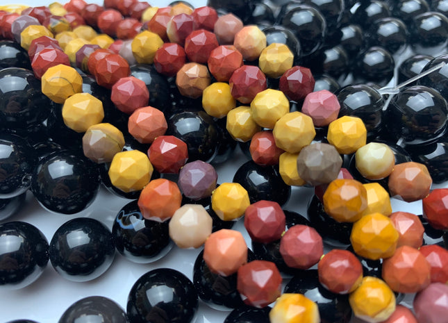 7-8 mm AAA Natural Faceted Star Cut Mookaite Gemstone Beads Genuine Faceted Mookaite Gemstone Loose Beads #2305