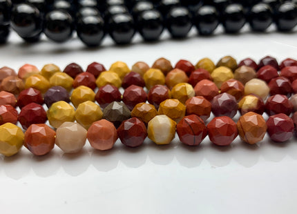 7-8 mm AAA Natural Faceted Star Cut Mookaite Gemstone Beads Genuine Faceted Mookaite Gemstone Loose Beads #2305