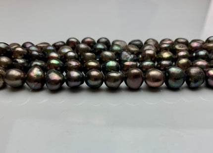 10 mm AA Green Peacock Color Freshwater Nugget Pearl Beads Genuine Freshwater Pearl Nuggets Peacock Potato Nugget Pearls #1566
