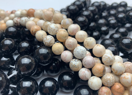 4mm 6mm 8mm 10mm 12mm AAA Smooth Round Zebra Jasper Beads Multi Light Champagne Brown White Color Jasper Gemstone Beads #499